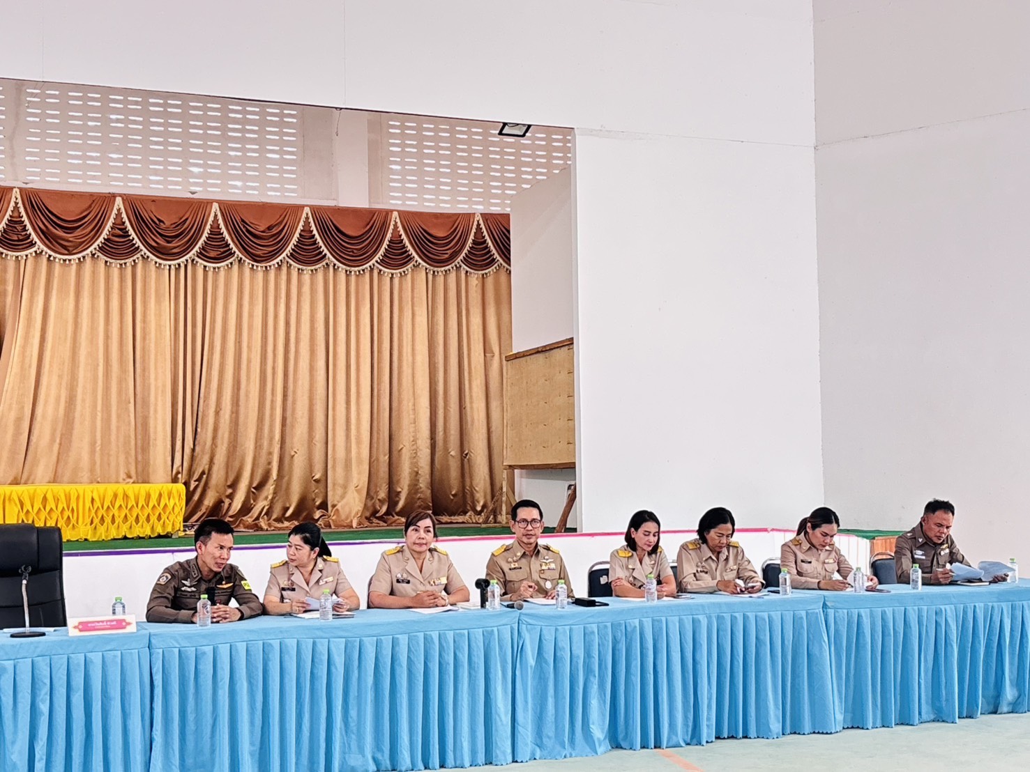 สพอ.สิชล  “ประชุมประจำเดือน กำนัน ผู้ใหญ่บ้าน ” ครั้งที่5/2569