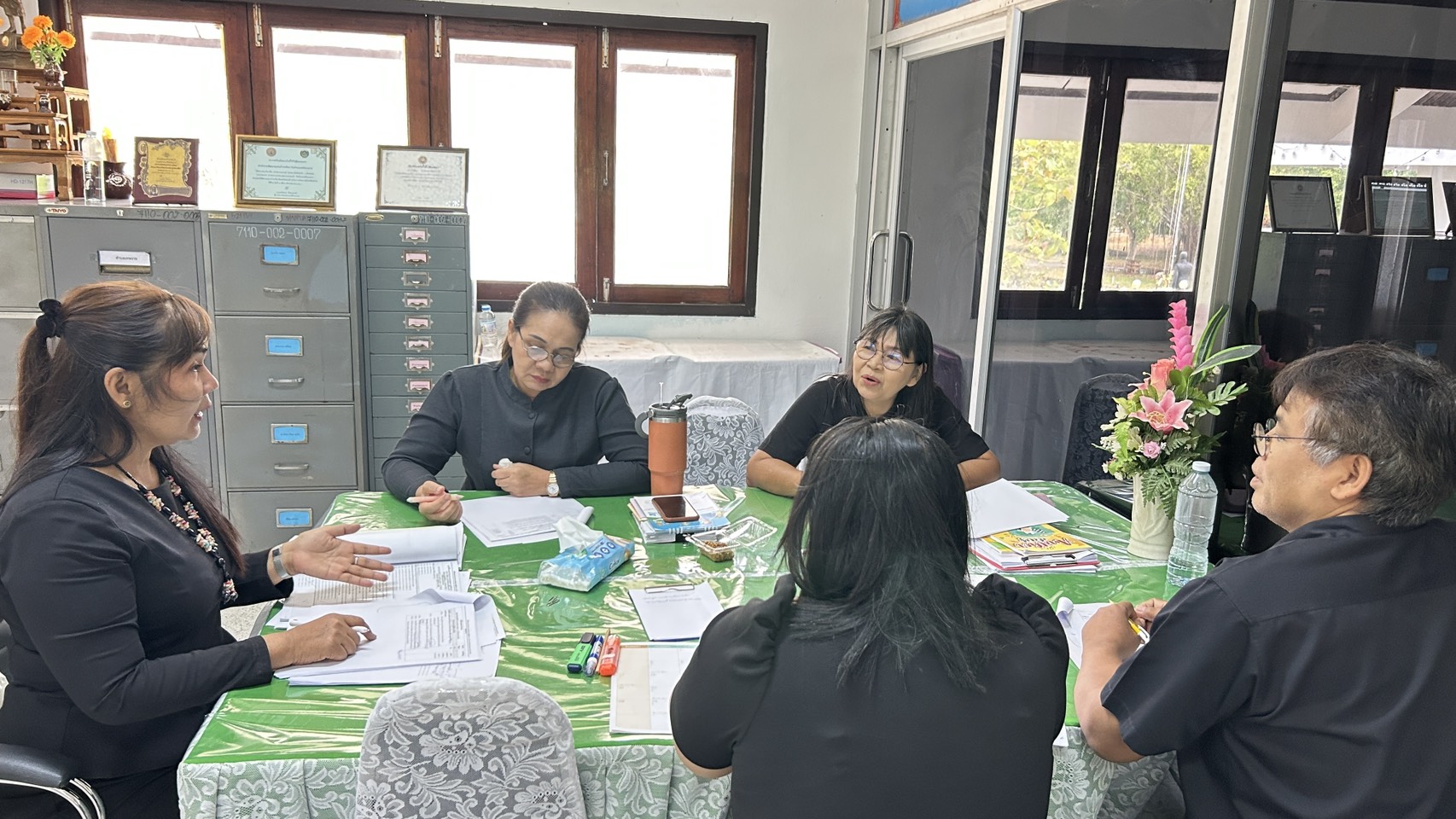 สพอ.สิชล จัดประชุมบุคลากรประจำเดือน พฤษภาคม 2569